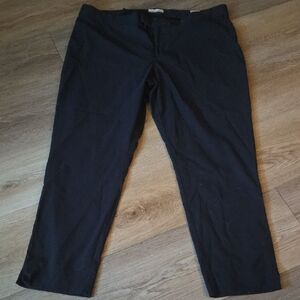 Columbia Black Cropped Ankle Pants